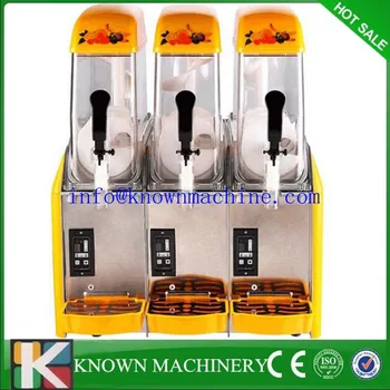 

Free DHL 1pc 110V/220V Snow Melting machine/Three Tank Slush Machine/Cold Drink Maker/Smoothies Granita Machine/Sand ice machine