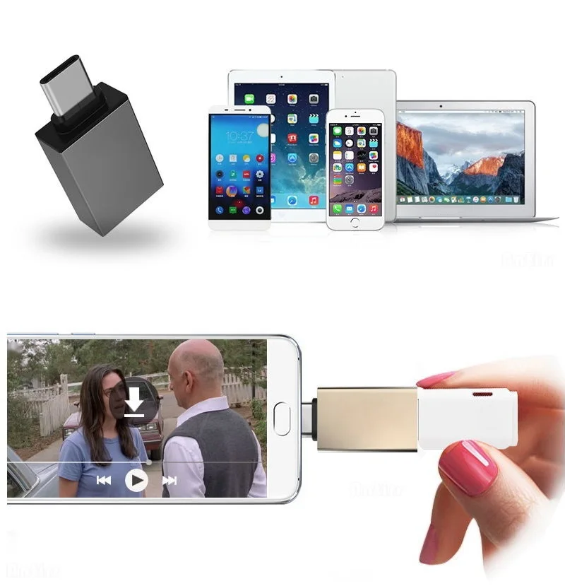 Адаптер с разъемом type-C и USB OTG конвертер USB 3,0 адаптер с разъемом type-C USB-C для зарядки и синхронизации для MacBook Pixel Lumia