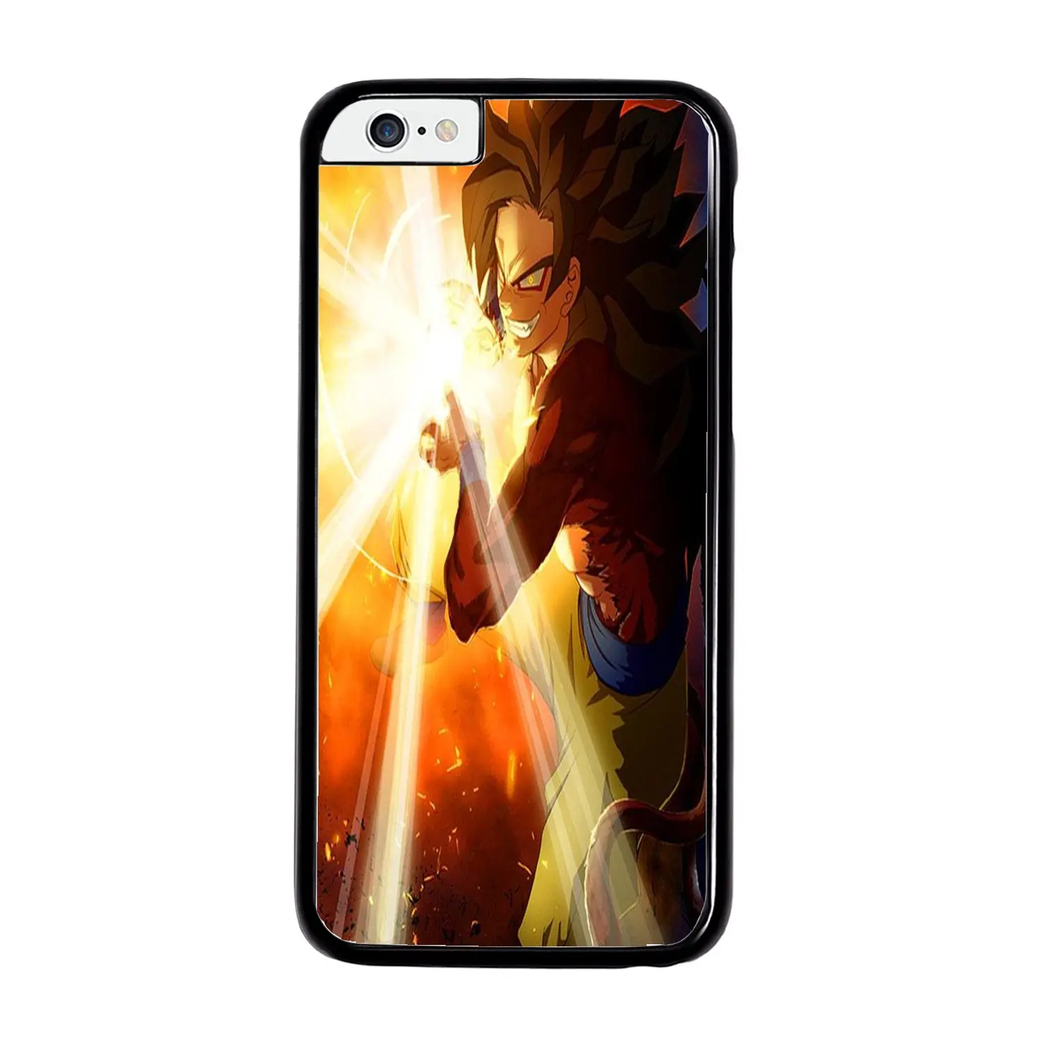 2016 Новые Тпу Грязь Устойчивостью Крышка Dragon Ball Z Сын гоку Чехол Для iPhone 6 S/7 Плюс 4/5