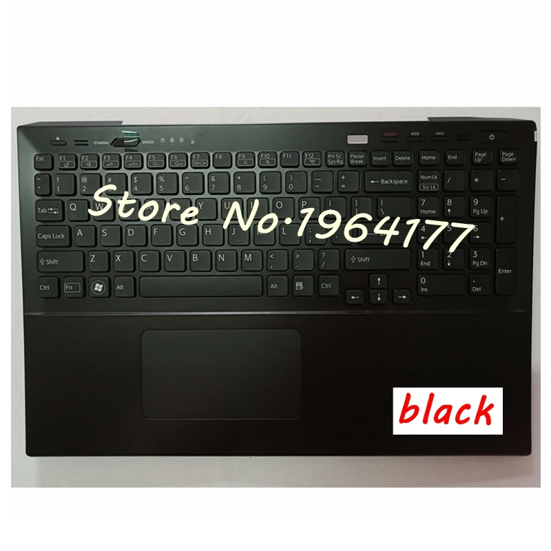 Новинка для sony для vaio SV-S15 SVS15 SVS151100C SVS15118ECW SVS15118ECB верхняя крышка с подставкой для рук клавиатура ободок тачпад чехол