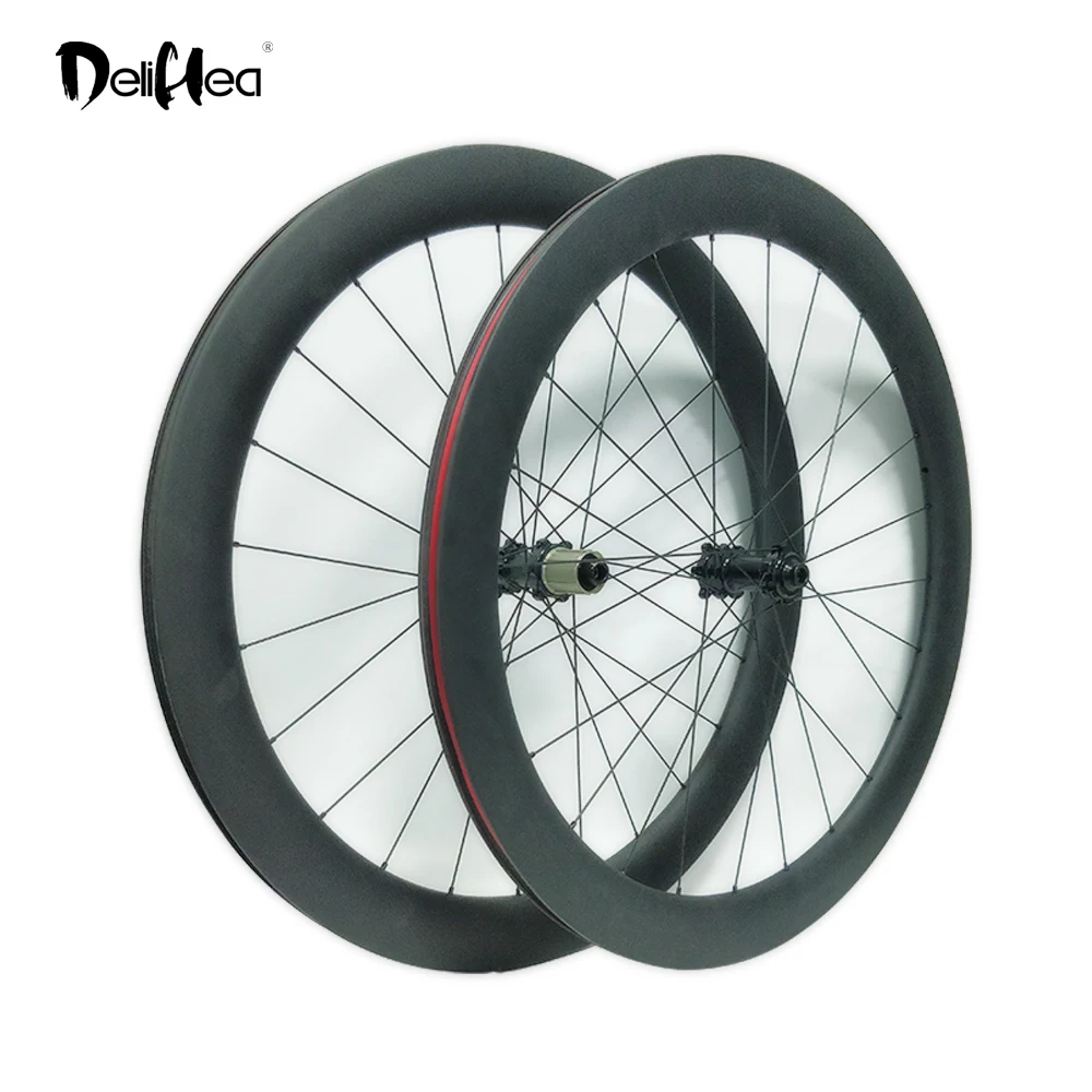 

OEM Carbon DISC Wheelset 700C*50MM/60MM Variant Paintings available Carbon Road Wheels DT 350 Free Shipping Available