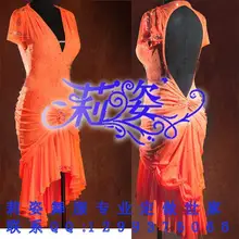 Соревновательный бальный костюм для латинских танцев ча рамба самба платье для латино-американских танцев танцевальное платье