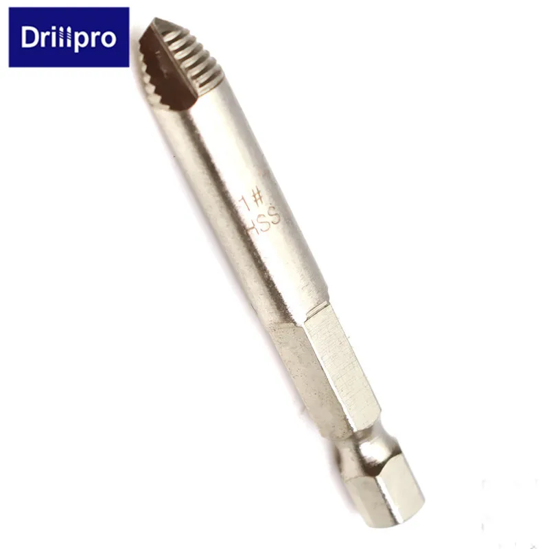 Drillpro 5 шт. шнековый экстрактор Сверла Набор инструментов 1/" шестигранный хвостовик с чехлом легко принять инструменты для деревообработки