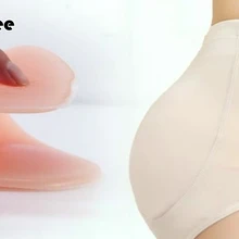 Силиконовые прокладки поддельные задницы мягкие трусики бедра ягодицы увеличение boyshorts усилитель ягодиц для женщин Корректирующее белье