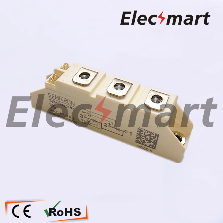 

Semikron Thyristor Module SKKT 57/16E SEMIPACK 1