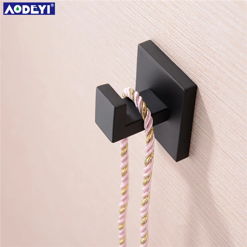 Набор инструментов для ванны AODEYI Black SUS 304 из нержавеющей стали держатель кистей