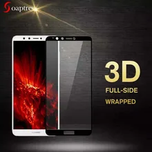 Закаленное стекло для huawei Y9 Y6 Y7 Prime 3D Защита экрана для huawei Honor 7C 7A Pro P Smart P20 Pro Lite