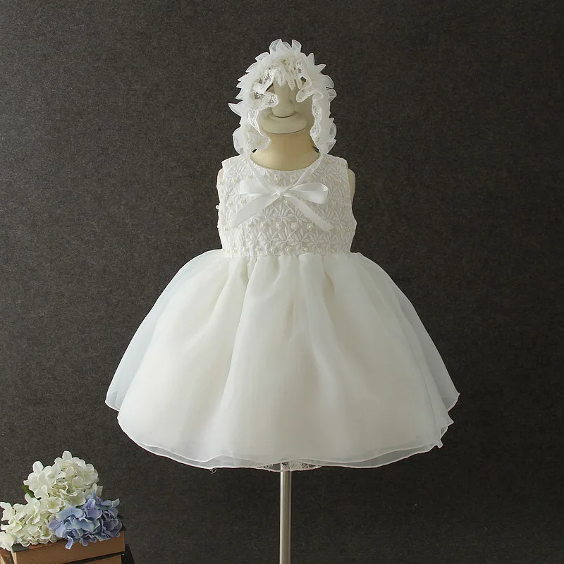 

Party Wear Baby Girls Dresses Baby Girl Vestido 2019 Toddler 12 Month Baby Girls Birthday Clothes for 0-24 Month RBF184026
