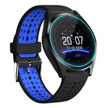 Chigu V9 Smart Watch with Camera Bluetooth Smartwatch SIM Card Wristwatch for iOS Android Wearable Devices Fitness Tracker