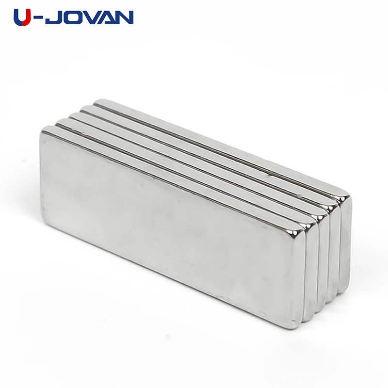 

U-JOVAN Hot Sale 10pcs Super Strong Craft Fridge Magnets Cuboid Block Neodymium Magnet Rare Earth N35 30 x 10 x 2 mm