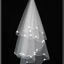 Лидер продаж Элегантная короткая фата по низкой цене с короткими qibin свадебная фата/Фата/свадебные аксессуары для ванной комнаты с зубчатым кружевом край TS11