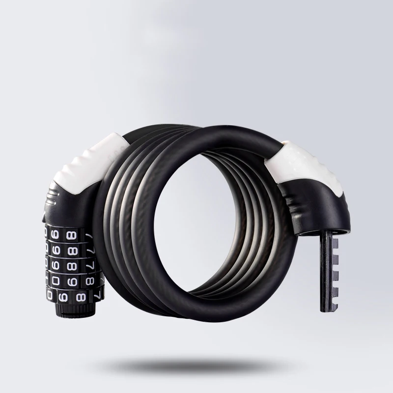 

PAW Bicycle Lock Code Key Locks Bike Cycling Password Combination Security Steel Wire Locks Bicycle Accessories