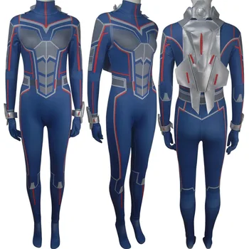 

Ant-Man and the Wasp superhero jumpsuit cosplay Wasp suit Halloween make-up costume X'mas birthday gift toys anime comic-con