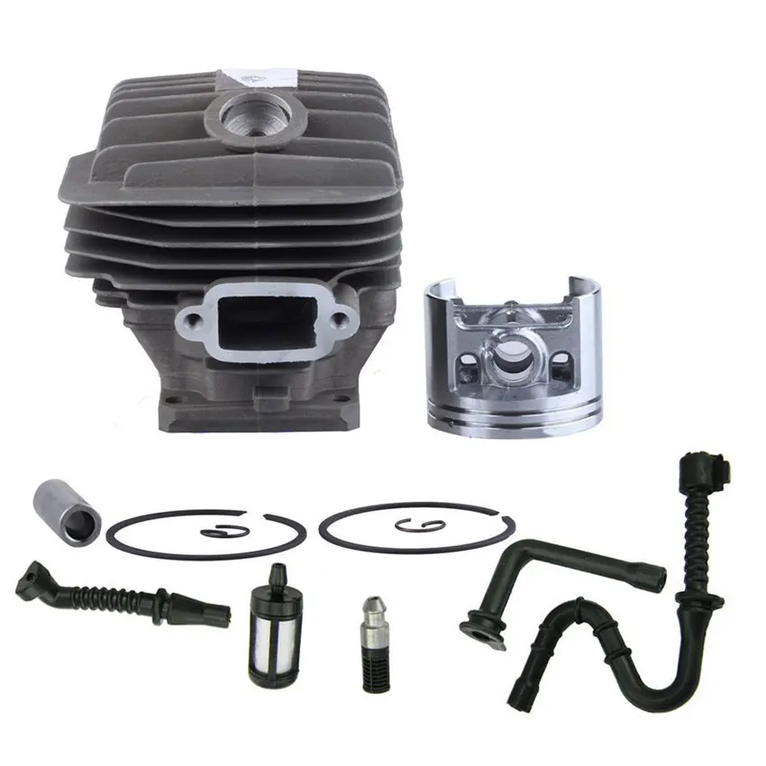 

52mm Cylinder Piston kit + Fuel / Oil Line Filter for STIHL 046 MS460 Chainsaw