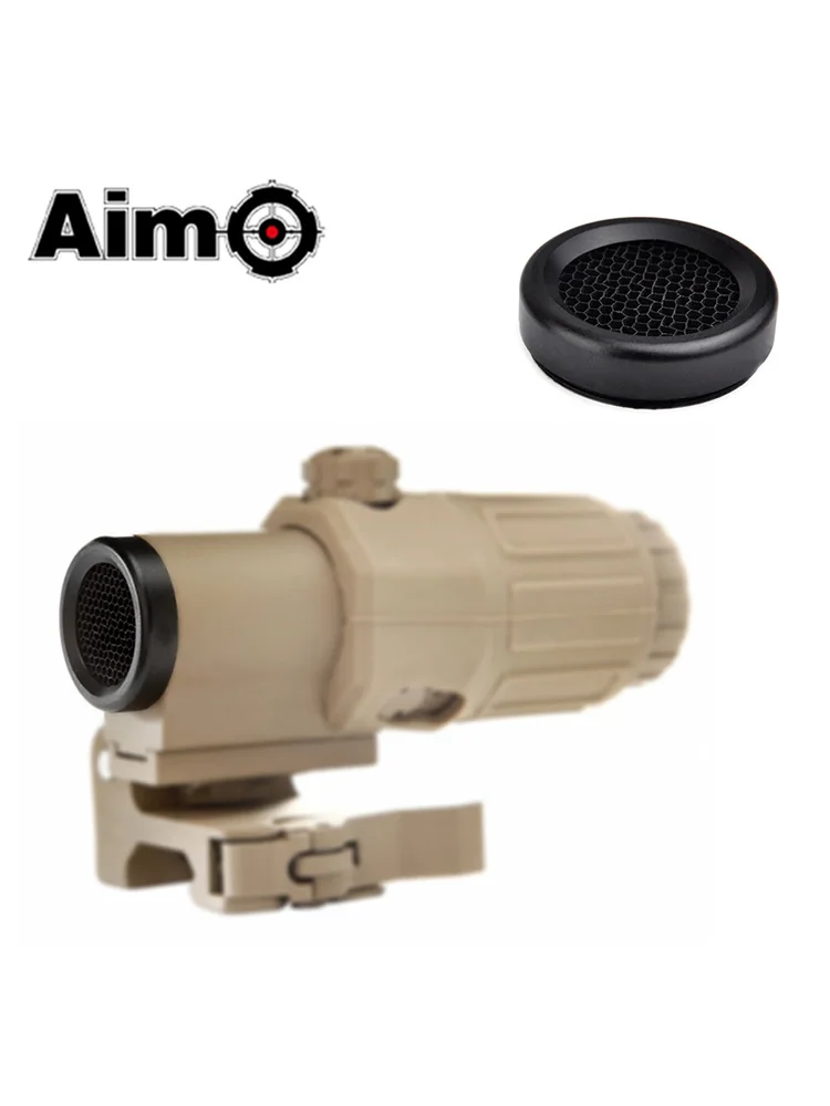 

AIM-O Killflash/Kill Flash For Airsoft G33 3X Magnifier with Switch to Side STS Quick Detachable/QD Mount AO5355 Hunting Optics