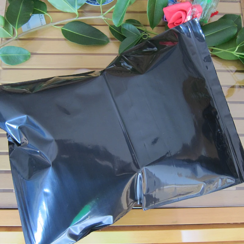 

13*19cm (5.1"*7.5") 100Pcs/Lot Reclosable Zip Lock Black Event Packaging Pack Poly Bag Self Seal Ziplock Plastic Packing Pouch