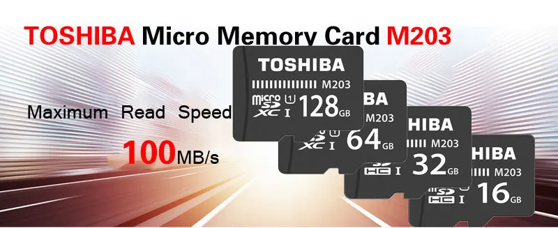 TOSHIBA 64 GB MicroSD карты 128 ГБ флэш-карты памяти 32 GB 16 GB SDHC карты UHS-I U1 C10 SDXC картао де memoria 100 МБ/с. для смартфонов