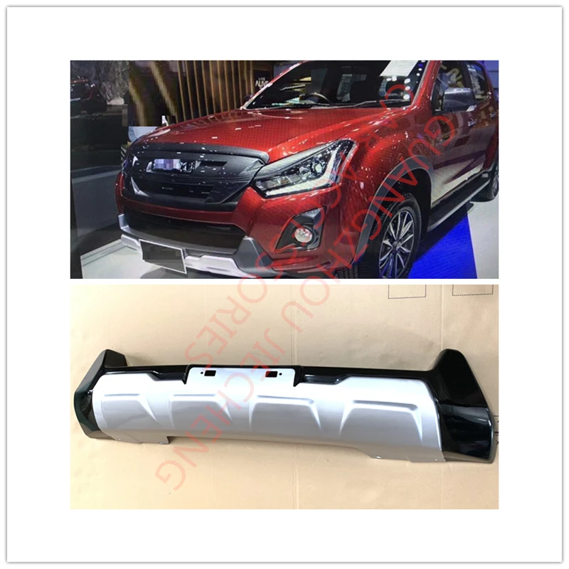

JIECEHNG CAR ACCESSORIES Front Bumper Body Kits Cover Trims Car Styling Fit For ISUZU D-max dmax 2016-2018 auto accessories