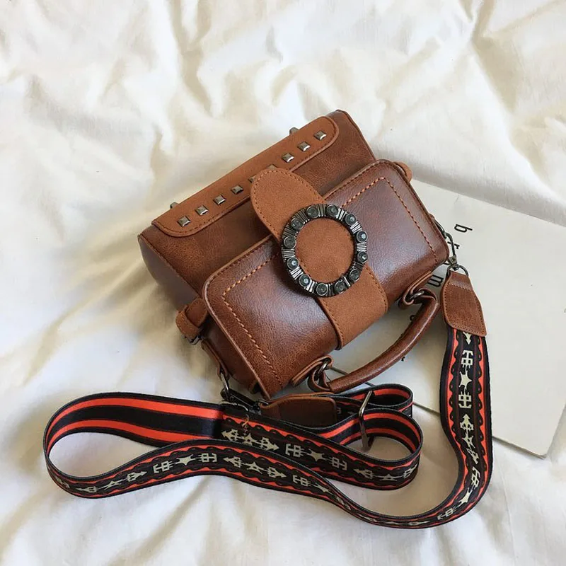 Sacchetto Inverno Dell'unità Donne blue Piccole Lusso Messaggero Cuoio Rivetto Black Spalla Liscn Mano Femminile Del Di Elaborazione Della brown red coffee Delle Crossbody Sacchetti Sign 8qxEd8Aw