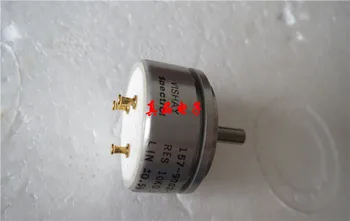 

[VK] US original gold plated 3 pin 360 degree conductive plastic potentiometer 157-9002-103 10K 20K switch handle 11mm