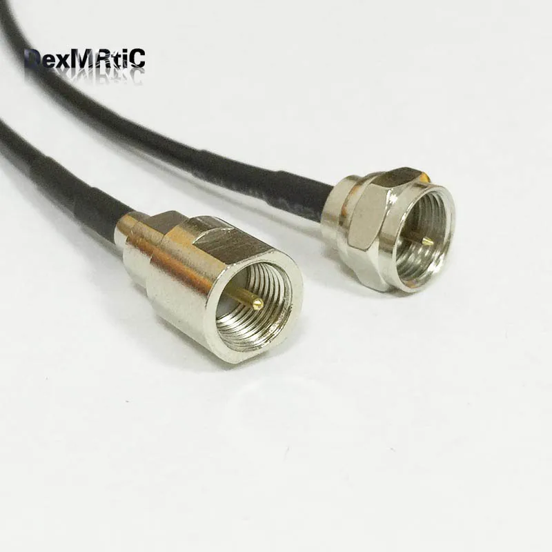 

New F Male Plug Switch FME Male RF coax cable RG174 Wholesale 20CM 8" Adapter