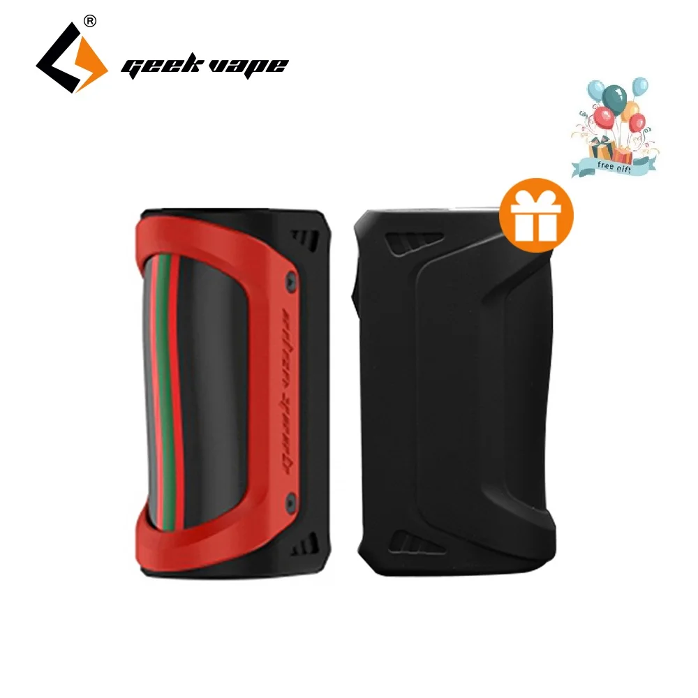 

Original GeekVape Aegis Box MOD 100W with Free Gift Silicone Case No 18650/26650 Battery Box Mod Huge Power AegisMOD Vs RX Gen3