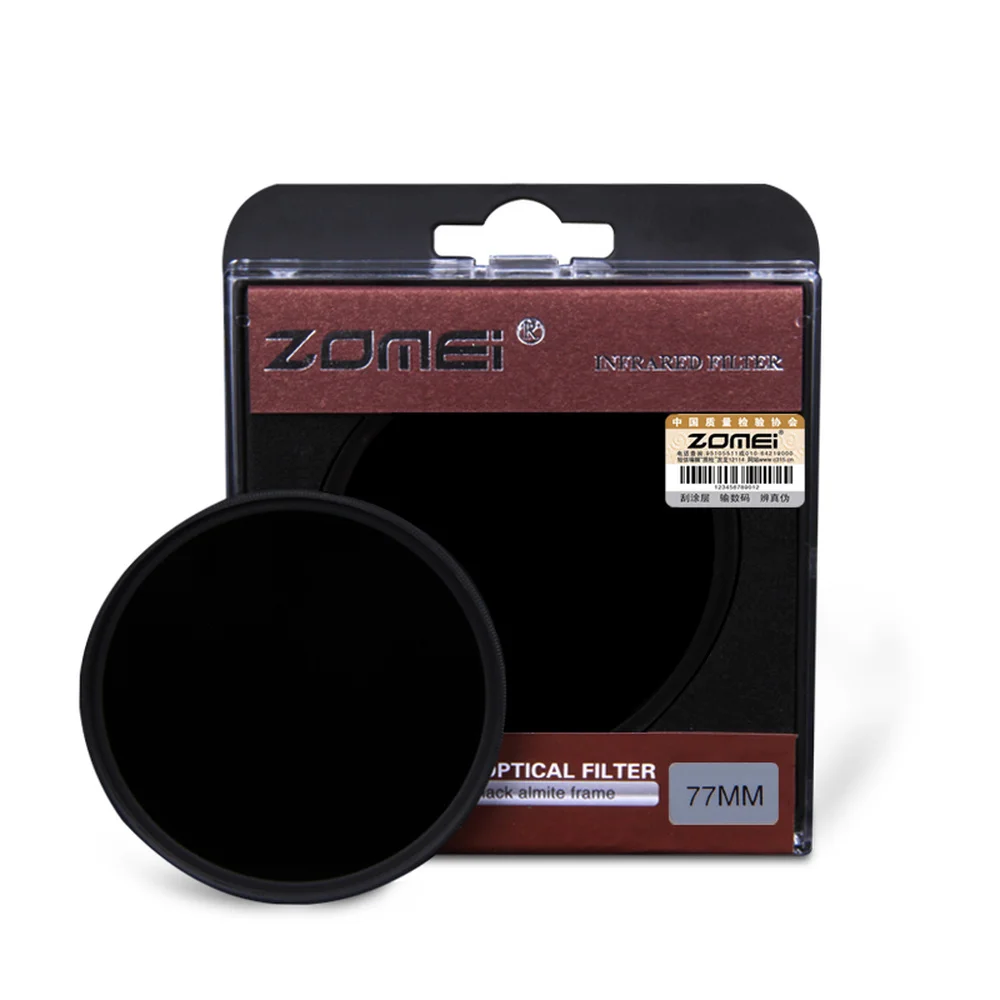 

ZOMEI 720NM Infrared mirror Infrared X-RAY IR Filter For DSLR lens Mirror Sliver Rimmed 43/46/ 49/52/55/58/62/67/72/77 mm