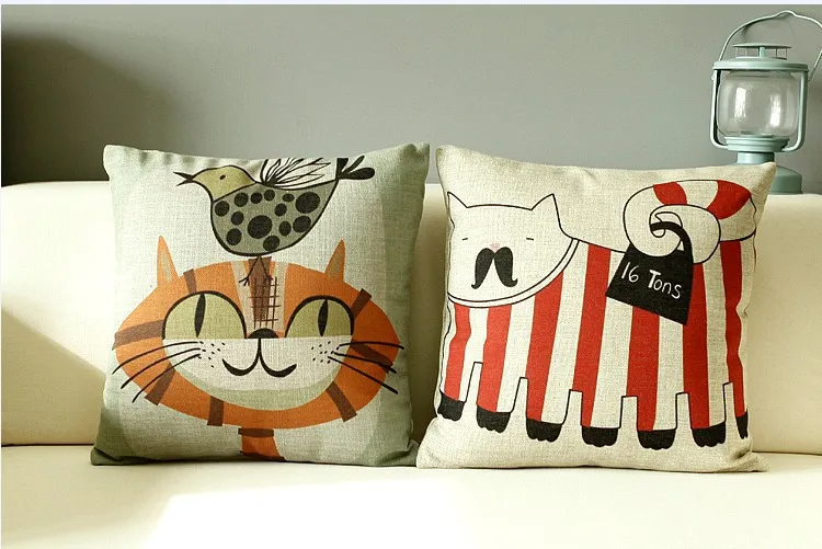abstract lovely big fat cat cushion cartoon cat pillow linen pillowcase office home decor sofa cushions - Big Lots Home Decor abstract lovely big fat cat cushion cartoon cat pillow linen pillowcase office home decor sofa cushions - Big Lots Home Decor