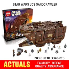 Lepin 05038 Star Wars Sandcrawler Building Blocks Sets Juguete para Construir Bricks Toys compatible