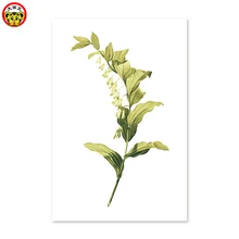 Что делает цифровую живопись простые зеленые растения мелкое художественное изделие в современном стиле собственный ручной цветной работы подарок