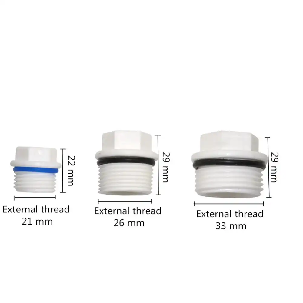 1 inch plastic caps