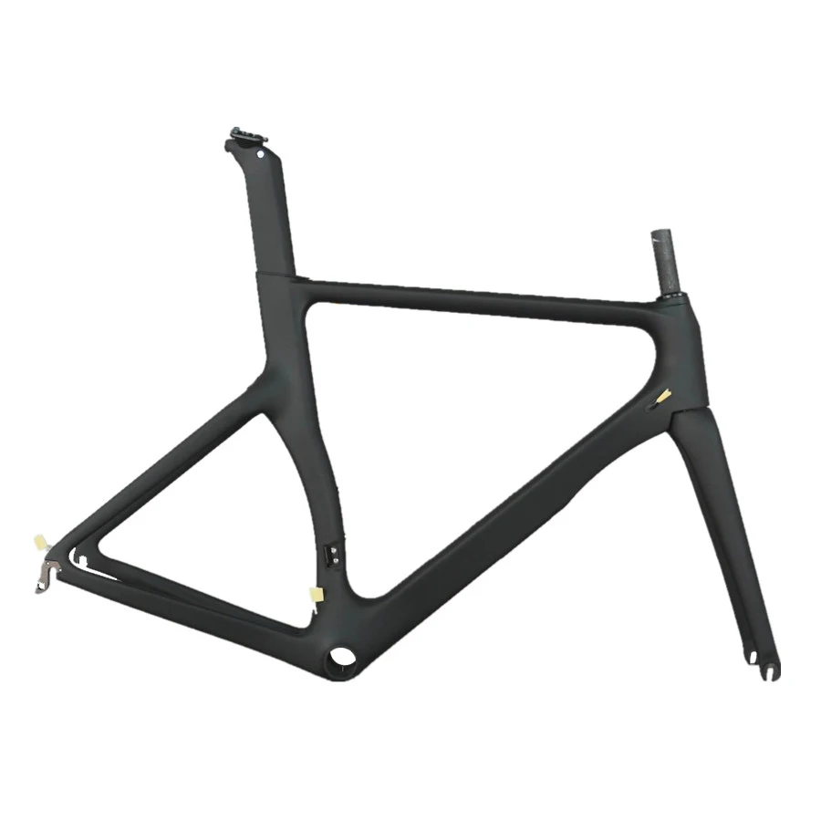 

Full black color carbon fiber Internal cable aero road racing bike frame TT-X2