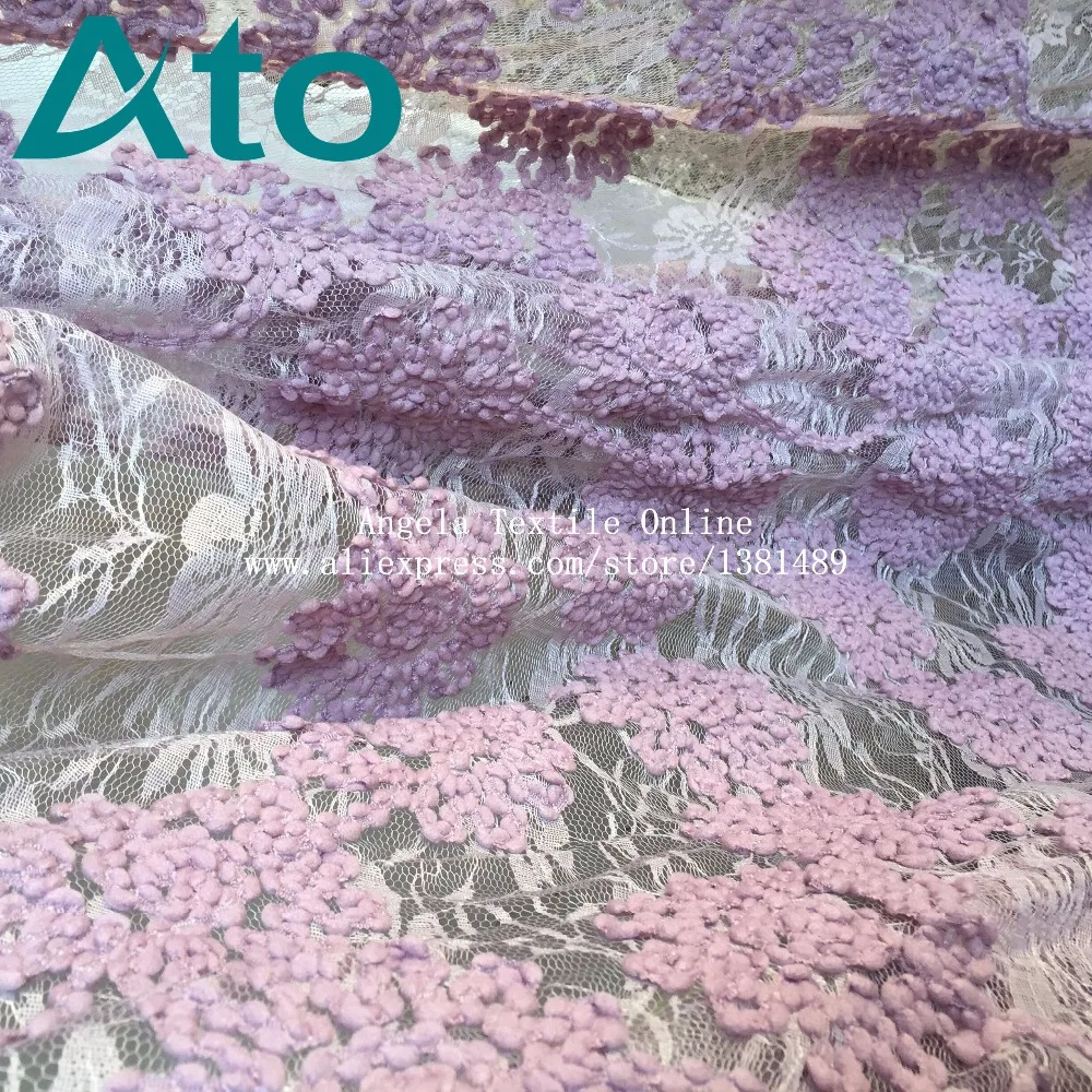 150*145 см Лавандовые 3D цветы кружева ткани для новорожденных фотографии обертывания одеяла фоны