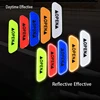 4 Pcs Car Door Safety Warning Reflective Stickers OPEN Sticker Long-distance Reflective Paper Anti-collision Decorative Sticker ► Photo 2/6