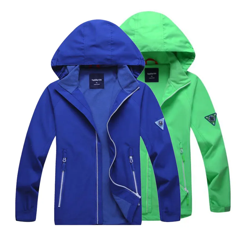

Girls Boys autumn baby jacket Detachable cap Autumn winter Outerwear Windbreaker Windproof Coat Children Hooded Jacket For Kids