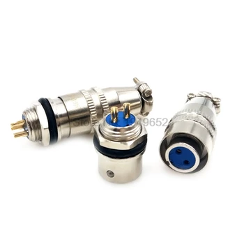

XS10 Aviation connector 10mm push-pull circular quick connector 2pin 3/4pin5pin 3A 250V Gold plated contact Male and Female plug