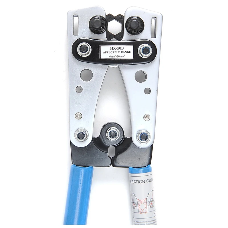 ELEG-IWISS Crimping Hand Tool Crimping Pliers 6-50 mm²