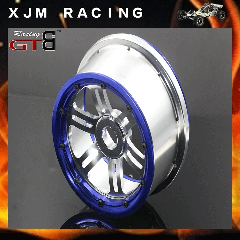 

GTBRacing 2 front and 2 rear Wheel hub/rim with beadlock ring for 1/5 losi 5ive-T Rovan LT KM X2