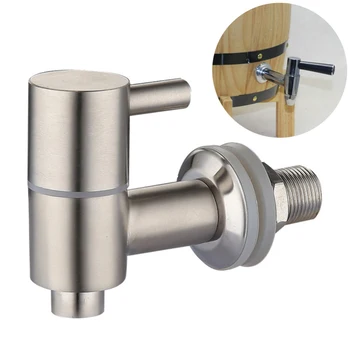 

Stainless Steel Faucet Tap Beverage Dispenser Bar Water Drink Wine Barrel Spigot Water Dispenser Parts Barware Bar Accessories