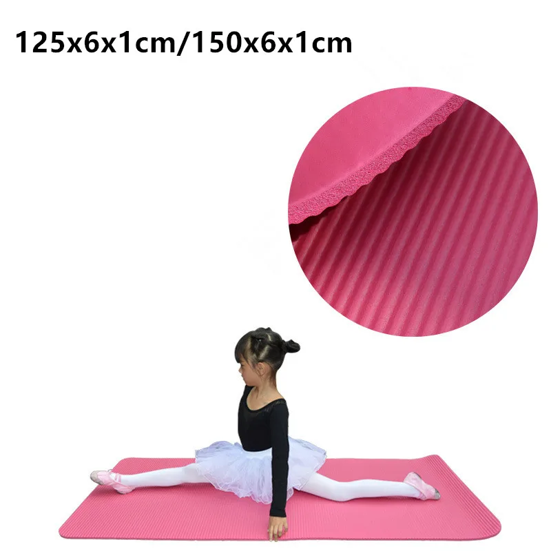 

Thick Durable Children Dance Practice Mat Antiskid Fitness Pad Pilates Yoga Mats for Kids
