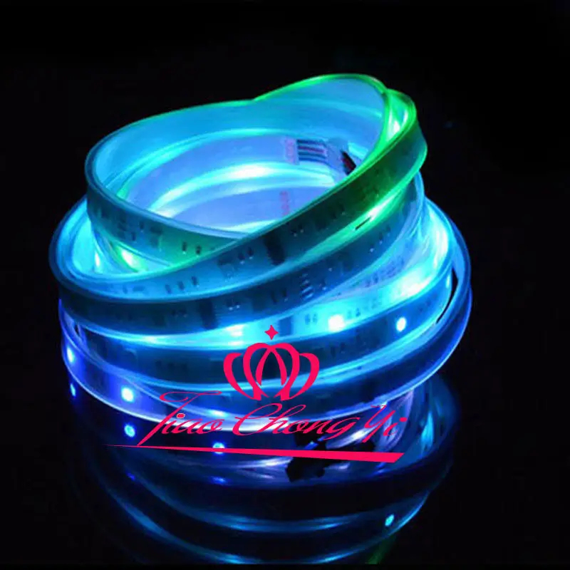 Светодиодная лента 5 М 5050 150LED RGB Dream Color 6803 IC IP67 и RF источник питания 5A 12 В|rgb dream