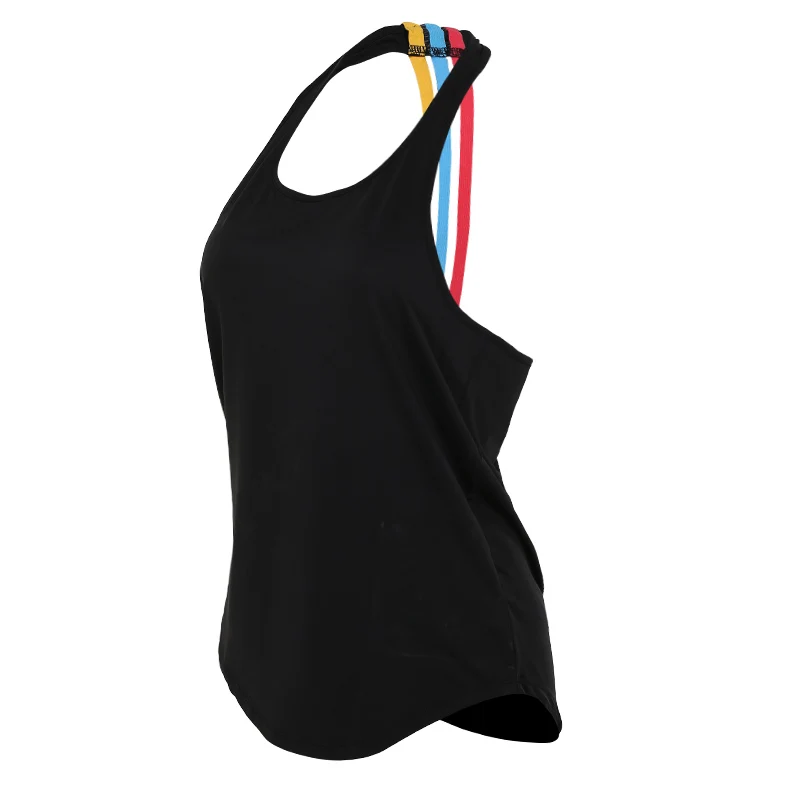 Vansydical, топы для йоги, женский сексуальный спортивный жилет для тренировок, фитнеса, бега, облегающая женская рубашка без рукавов, укороченный топ, майка для фитнеса и тренировок - Цвет: FBF72105