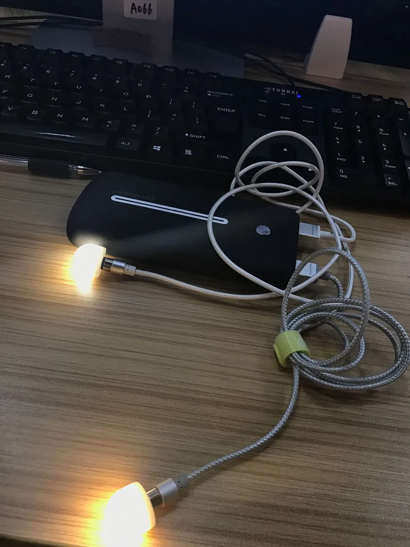 WSKEN Round Magnetic USB Cable Mini Outdoor Bulb (3)