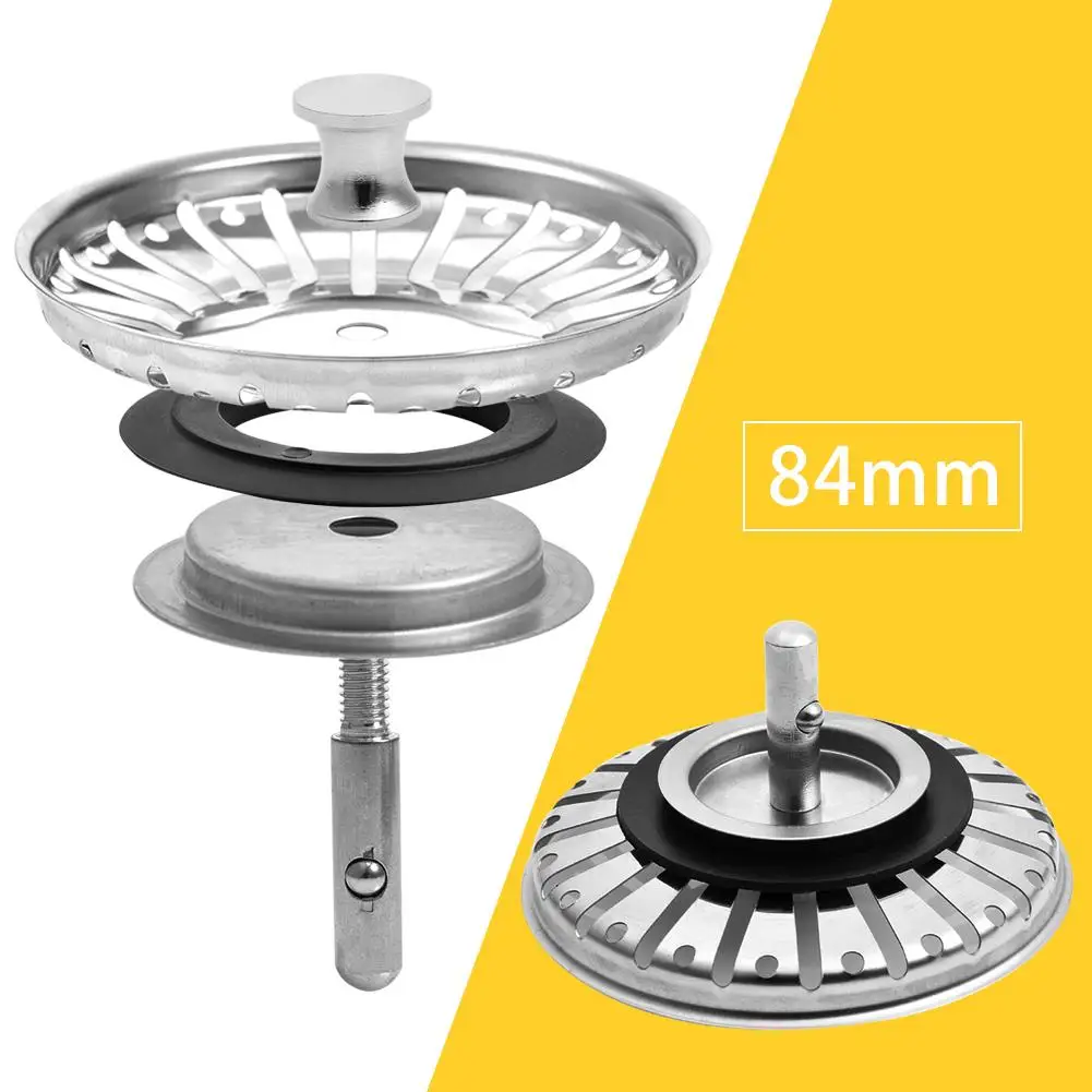 Sink Strainer Plug Kitchen Sink Waste Strainer Plug Stainless Steel Strainer Plug For Kitchen/Bathroom For UK Sinks (79-81-84mm) Sink Strainer Plug Kitchen Sink Waste Strainer Plug Stainless Steel Strainer Plug For Kitchen/Bathroom For UK Sinks (79-81-84mm)