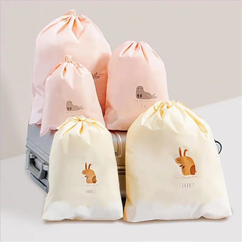 Drop shipping Men and Women Clothes 3 pcs/lot Set Travel Accessories Classified Organizers Packing Bags Shoes Bags Luggage Bag