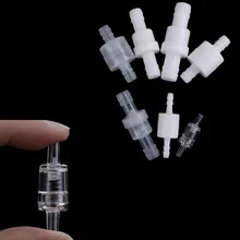 1 шт. 4/6/8/12 мм Пластик в одну сторону встроенный стопорный клапан бензиновых воздушных жидкой воды жидкости клапана