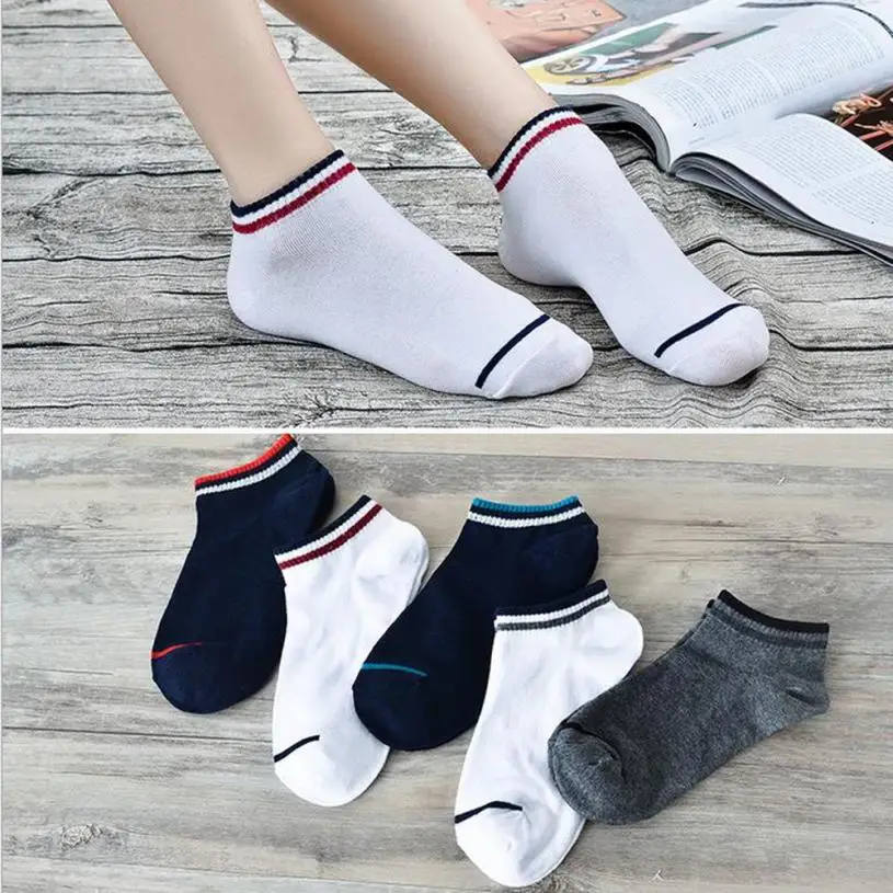 JAYCOSIN NEW Colorful Ankle Socks Men Socks 100 Cotton High Quality
