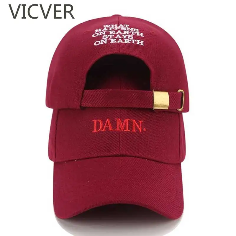 

DAMN Kendrick Lamar Baseball Cap Rapper Dad Hat Snapback Hip Hop Men Caps Adjustable Casual Women Cotton Embroidery Unisex Hats