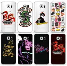 

Hot TV Riverdale Pops Logo Sign Phone Case For Samsung S6 S7 edge S8 S9 Plus S5 A6 2018 A7 A3 A5 J1 2016 Soft TPU Silicone Cover