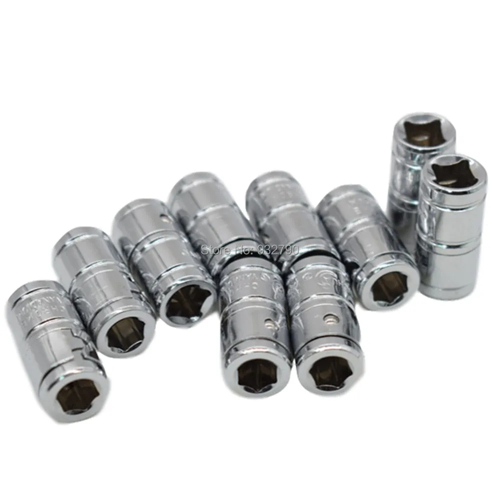 

10pcs Square Drive 1/4" to 1/4" Hex Bit Adapter Socket Bit Holder 1/4" Hex Bits Adaptor Screwdriver Bits Adapter Holder